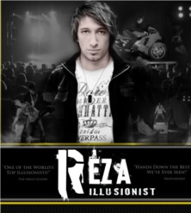 World Famous Magician and Illusionist Reza